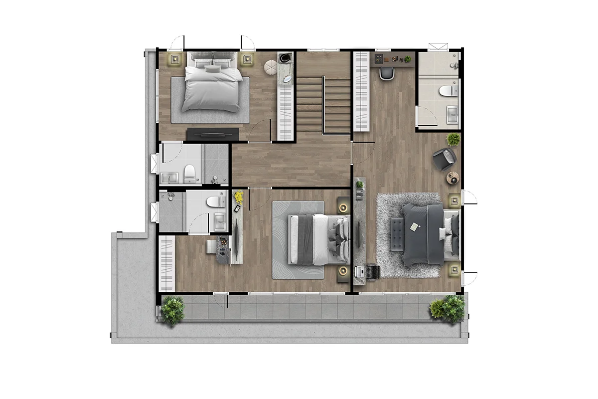 บ้านเดี่ยว เศรษฐสิริ เกรท ดอนเมือง - Terra เทอร์รา ชั้น 2