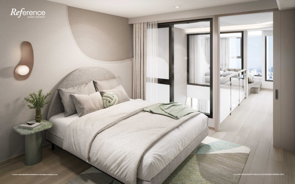 เรฟเฟอเรนซ์ เกษตร ดิสทริค — ภาพจำลองห้องแบบ 3 Beds VertiSpace