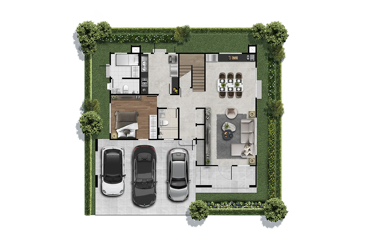 บ้านเดี่ยว เศรษฐสิริ เกรท ดอนเมือง - Terra เทอร์รา ชั้น 1