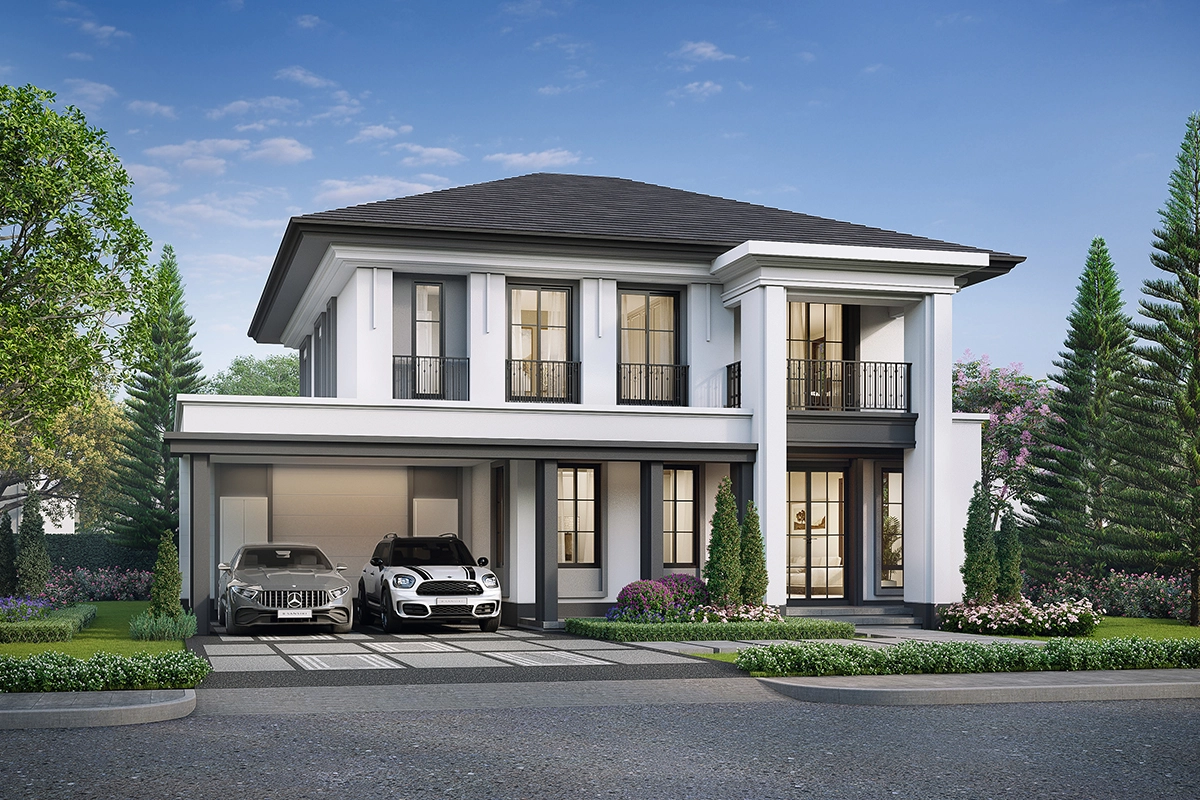 เศรษฐสิริ กรุงเทพ - ปทุมธานี 2(Setthasiri Krungthep - Pathumthani 2) แบบบ้าน