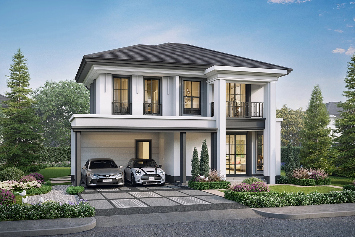 เศรษฐสิริ กรุงเทพ - ปทุมธานี 2(Setthasiri Krungthep - Pathumthani 2) แบบบ้าน