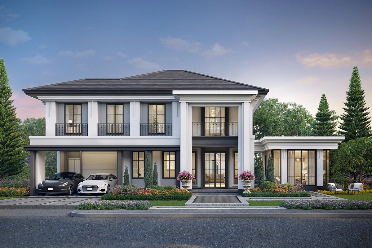เศรษฐสิริ กรุงเทพ - ปทุมธานี 2(Setthasiri Krungthep - Pathumthani 2) แบบบ้าน