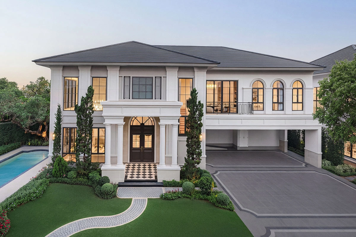 นาราสิริ บรมราชชนนี แบบบ้าน LANGHAM