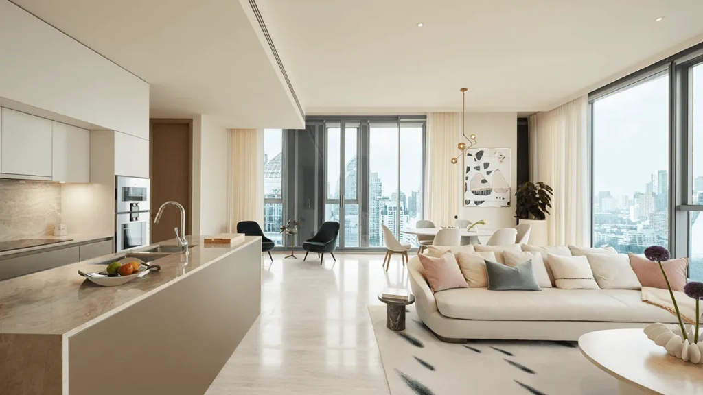 SCOPE หลังสวน — ภาพห้องตัวอย่างแบบ 2 ห้องนอน